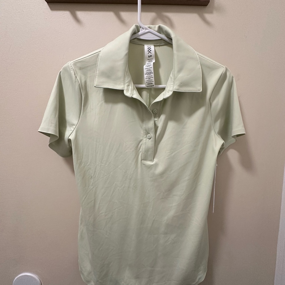 RHONE Course to Court Polo. Lime zest. Size small NWT - Picture 5 of 8